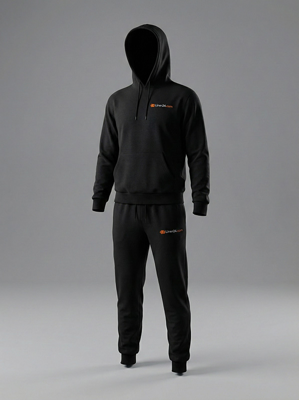 Dresy firmowe z haftem